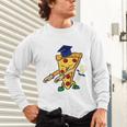 Flossing Pizza Dairy OIT For Dairy OIT Graduation Unisex Long Sleeve T-Shirt