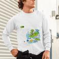 Frutiger Aero Y2K Fashion Trends Statement Piece Tech Orbite Premium Tri-Blend Unisex Long Sleeve T-Shirt Frutiger Aero Y2K Fashion Trends Statement Piece Tech Orbite Premium Tri-Blend Unisex Long Sleeve T-Shirt