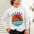 Future Archaeologist Pyramid Archaeology Student Graduation Unisex Long Sleeve T-Shirt