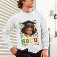 Future HBCU Grad Girl Kids Graduation HBCU College Unisex Long Sleeve T-Shirt