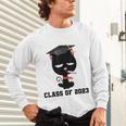 I Graduated Class Of2023 Cat Graduation Unisex Long Sleeve T-Shirt