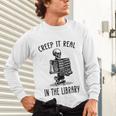 Halloween Skeleton Pun Book Lover Library Joke Unisex Long Sleeve T-Shirt