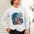 Hot Tea & Spicy Books Skeleton Reader Unisex Long Sleeve T-Shirt Hot Tea & Spicy Books Skeleton Reader Unisex Long Sleeve T-Shirt