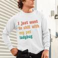 Introvert Pet Ladybug Mom Unisex Long Sleeve T-Shirt Introvert Pet Ladybug Mom Unisex Long Sleeve T-Shirt