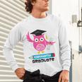 Kindergarten Graduation Tee Shirt Pink Owl T-Shir Unisex Long Sleeve T-Shirt