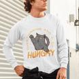 Overthinking And Also Hungry Introverted Overthinker Unisex Long Sleeve T-Shirt Overthinking And Also Hungry Introverted Overthinker Unisex Long Sleeve T-Shirt