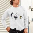 Peanuts Graduation Squad Snoopy Woodstock Raglan Baseball Tee Unisex Long Sleeve T-Shirt