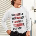 PGY Done Medical Training Residency Fellowship Graduation Unisex Long Sleeve T-Shirt
