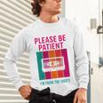 Please Be Patient I'm From The 1900s Retro Cassette Tape Premium Tri-Blend Unisex Long Sleeve T-Shirt Please Be Patient I'm From The 1900s Retro Cassette Tape Premium Tri-Blend Unisex Long Sleeve T-Shirt