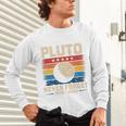 Pluto Never Forget Space Nostalgia Astronomy Humor Unisex Long Sleeve T-Shirt Pluto Never Forget Space Nostalgia Astronomy Humor Unisex Long Sleeve T-Shirt