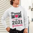 Proud Mom Of A 2021 Graduate Senior Graduation Unisex Long Sleeve T-Shirt