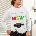 Queen MSW Social Work Grads Masters Graduation Unisex Long Sleeve T-Shirt