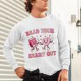 Read Your Heart Out Teacher Valentine Book Unisex Long Sleeve T-Shirt