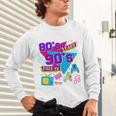 Retro 1980s 80's Baby 1990s 90's Made Me Nostalgia Birthday Premium Tri-Blend Unisex Long Sleeve T-Shirt