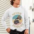 Retro Grammophone Never Forget Nostalgia Vintage Unisex Long Sleeve T-Shirt