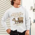Retro Please Be Patient With Me I'm From The 1900s Vintage Premium Unisex Long Sleeve T-Shirt