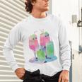 Retro Soft Drinks 80s 90s Nostalgia Cute Anime Aesthetic Tee Unisex Long Sleeve T-Shirt