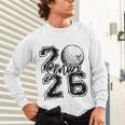 Senior 2026 Golf Player Heart Graduation Girls Teens Unisex Long Sleeve T-Shirt