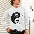 Vintage 6 7 Yin Yang Namaste Six Seven Nostalgia Unisex Long Sleeve T-Shirt Vintage 6 7 Yin Yang Namaste Six Seven Nostalgia Unisex Long Sleeve T-Shirt