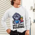 Wild About Reading Book Lover Gorilla Unisex Long Sleeve T-Shirt