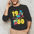 1980 Retro Raised In The 80s Old School Nostalgia Vibes Unisex Long Sleeve T-Shirt 1980 Retro Raised In The 80s Old School Nostalgia Vibes Unisex Long Sleeve T-Shirt