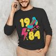 1984 Retro Raised In The 80s Old School Nostalgia Vibes Unisex Long Sleeve T-Shirt 1984 Retro Raised In The 80s Old School Nostalgia Vibes Unisex Long Sleeve T-Shirt