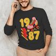 1987 Retro Roller Skate Vintage 80s Nostalgia Collector Unisex Long Sleeve T-Shirt