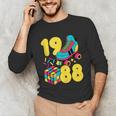 1988 Retro Raised In The 80s Old School Nostalgia Vibes Unisex Long Sleeve T-Shirt