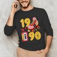 1990 Retro Raised On 90s Music Old School Nostalgia Punk Unisex Long Sleeve T-Shirt 1990 Retro Raised On 90s Music Old School Nostalgia Punk Unisex Long Sleeve T-Shirt