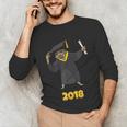 2018 Graduation Shirts Sloth Lovers For Women Teens Unisex Long Sleeve T-Shirt