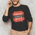We Out 2018 Graduation Shirts Unisex Long Sleeve T-Shirt