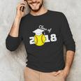 2018 Softball Senior Graduation Shirt For Girls Grad Unisex Long Sleeve T-Shirt