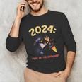 2024 Year Of The Introvert New Year Adventures Unisex Long Sleeve T-Shirt 2024 Year Of The Introvert New Year Adventures Unisex Long Sleeve T-Shirt