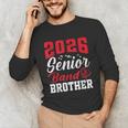 2026 Senior Band Brother Class Of 2026 Parent Graduation Unisex Long Sleeve T-Shirt