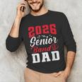 2026 Senior Band Dad Class Of 2026 Band Parent Graduation Unisex Long Sleeve T-Shirt