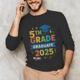 5th Grade Graduation 2025 Graphic – Class Of 2025 Theme Unisex Long Sleeve T-Shirt