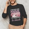 5th Grade Graduation Anime 2025 Graduate Elementary Girls Unisex Long Sleeve T-Shirt