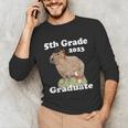 5th Grade Graduation Class Of 2023 Capybara Fifth Graduate Unisex Long Sleeve T-Shirt