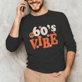 60's Vibe Retro Nostalgia Classic Mixtape Era 1960s Party Unisex Long Sleeve T-Shirt