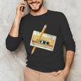 80's 90's Retro Music Party Costume Nostalgia Cassette Unisex Long Sleeve T-Shirt