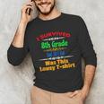 8th Grade Graduation Boys Girls Grad Education Unisex Long Sleeve T-Shirt