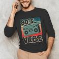 90's Vibe Vintage Style Cassette Tape Nostalgia 1990s Party Unisex Long Sleeve T-Shirt 90's Vibe Vintage Style Cassette Tape Nostalgia 1990s Party Unisex Long Sleeve T-Shirt