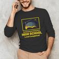 Achievement Unlocked High School Graduation Gamer Unisex Long Sleeve T-Shirt
