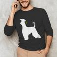 Afghan Hound Graduation Dog Graduate Men Women Kids Unisex Long Sleeve T-Shirt
