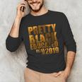 African American Girl Graduation Shirt Senior 2019 Unisex Long Sleeve T-Shirt