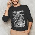 Alien Valentine Science Fiction Vintage Comic Book Unisex Long Sleeve T-Shirt