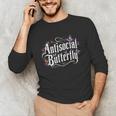 ANTISOCIAL BUTTERFLY Introvert Unisex Long Sleeve T-Shirt ANTISOCIAL BUTTERFLY Introvert Unisex Long Sleeve T-Shirt