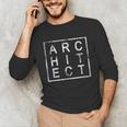 Architect Graduation Men & Women Architects Square Unisex Long Sleeve T-Shirt