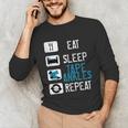 Athletic Trainer Eat Sleep Tape Ankles Graduation Unisex Long Sleeve T-Shirt