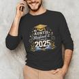 My Auntie Mastered It Class Of 2025 Masters Graduation Unisex Long Sleeve T-Shirt